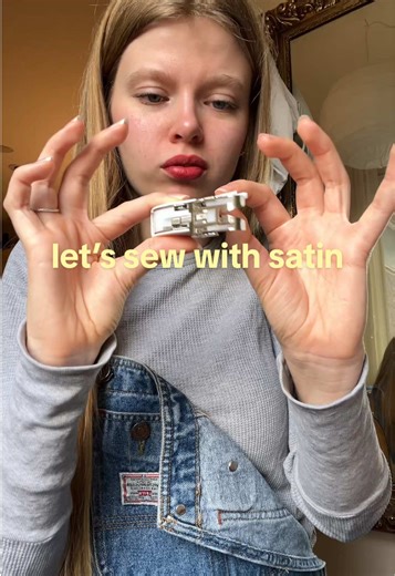 i desperately need guidance #sewingtiktok #beginnersewing #sewingvlog #tensionissues #teachme