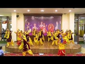 🌾 Baisakhi Celebration Dance | Joyful Performance by Agastya’s Primary Stars 💃🕺🌟