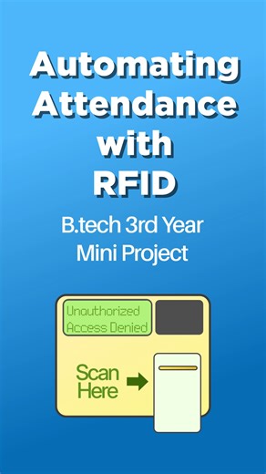 SIDDHARTHA GROUP OF INSTITUTIONS on Instagram: "No More Manual Attendance! Just Scan & Mark. Our 3rd year students have built an RFID-Based Attendance System using Arduino, RFID sensor, dot matrix, LCD, LED & buzzer. 1. Authorized card → Attendance marked 2. Unauthorized card → Access denied with alert This is how students at SITS learn real-world automation and embedded systems! 📞 +91 8712391444 | 🌐 siddhartha.org.in #SITS #StudentProjects #RFID #Arduino #EmbeddedSystems #Automation #Engineer