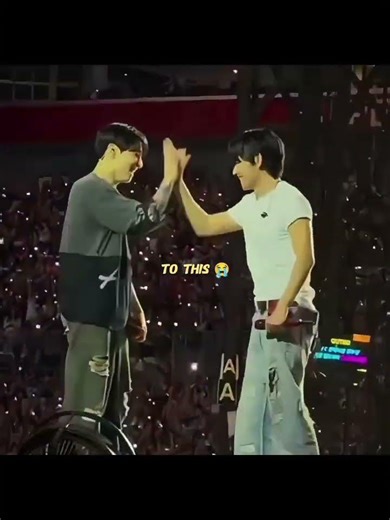 We all grew up 🤧 #bts #taehyung #jungkook #together #handshake #love#friendship #fypviralシ #shorts