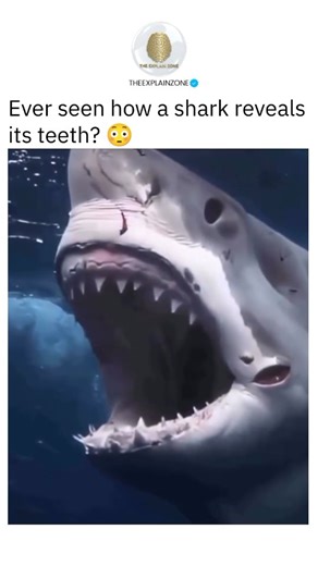 How Everything Works on Instagram: "Sharks are built for survival — and their teeth play a huge role in that. Unlike humans, they don’t rely on a single set. Their teeth grow in several rows and are constantly being replaced as older ones drop out. Every time their jaws open, you can see layer upon layer of sharp, efficient tools. This continuous replacement keeps them equipped for life, serving as a powerful example of evolution in action. Nature arms them with exactly what they need to dominat