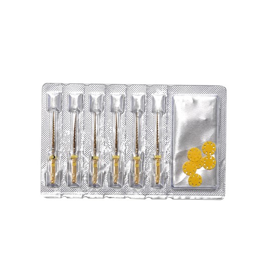 Rotary NITI Controlled Memory Files X-Pro Gold Taper Tips F1/F2 /F3 /SX /S1 /S2 (Assorted 25MM) Endodontic Dental Endo Files