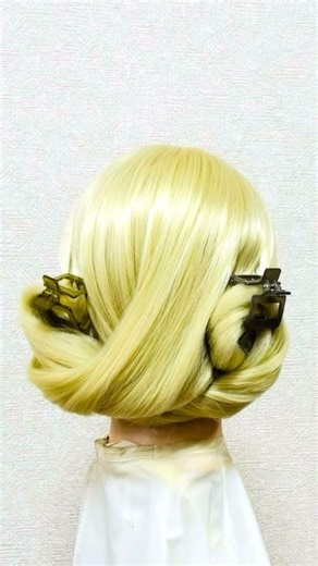 簡単ヘアアレンジ 可愛いミニヘアクリップ羊ヘア Mini Hair Clip Hairstyle Sheep #簡単ヘアアレンジ #backtoschool #shorts #short