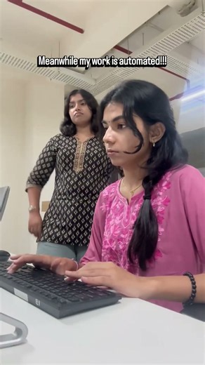 When Your Work Is Automated But Your Work Bestie Isn’t 😂 #shorts #viral #funny