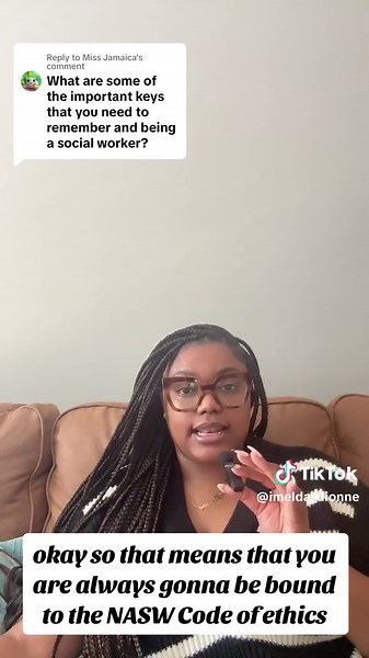 Replying to @Miss Jamaica I have been a paid social work professional for 16 months and a licensed professional for 5 out of the 16 months, but I have social work experience that dates back to my first service learning experience in 2017, so I’ve been “practicing” with my own caseload in multiple settings for a nice little minute, mostly under the supervision of other social work professionals. These 5 keys come from a culmination of the full spectrum of my experience from a sophomore in college