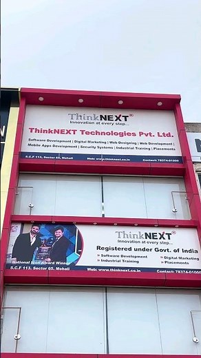 ThinkNEXT Mohali Campus Tour | Labs, Studios, HR Cabin, Podcast Room & More #tour #company