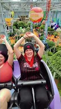 Went to the Mall of America and did some of the rides at the Nickelodeon park with ‪@TaylorGunner‬