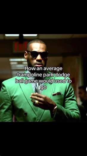 Average Trampoline Park Dodgeball Game Experience