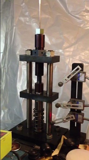 Making lead wire on Corbin CHP-1 Hydro-press