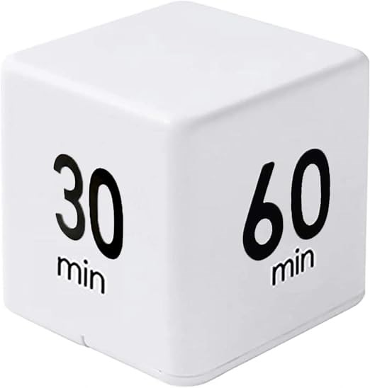 Multifunction timer,Cube Timer, Kitchen Timer for Time 