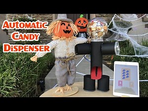 Halloween Automatic Candy Dispenser