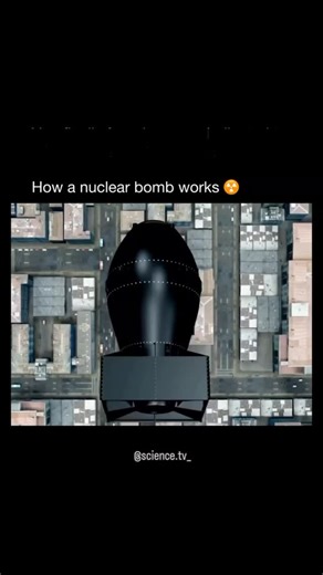 Science Tv | A nuclear bomb releases energy by exploiting reactions in an atom's nucleus, where enormous forces are stored. In one type, fission, heavy... | Instagram