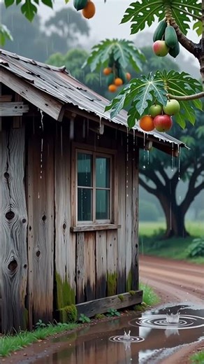 12AM Can't Sleep? 🌧️ Distant Rain & Soft Thunder for Deep Sleep #distantrain #midnightrain