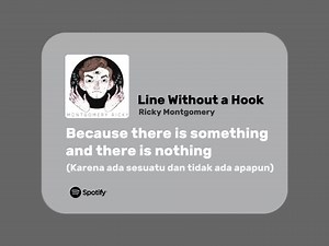Line Without a Hook Lyrics and Meaning | Ricky Montgomery