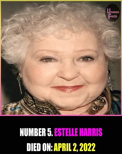 Remembering Estelle Harris, beloved for her roles in Seinfeld and Toy Story, who died at 93.