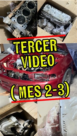 Motor Lifes on Instagram: "Segundo y Tercer mes del proceso con el Lancer. Es un proceso largo que ha sabido disfrutarse en todo sus etapas!✅❤️🔥 #swapengine #mitsubishi #mitsubishitechnica #4g69mivec #mitsubishilancer"