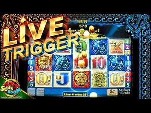 50 FREE LIVE TRIGGER!!! Sun & Moon - 5c Aristocrat Video Slot
