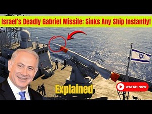 Israel’s Deadly Gabriel Missile: Sinks Any Ship Instantly!