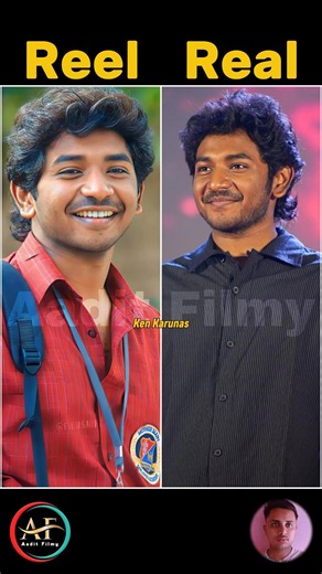Youth movie all actors reel vs real (pt-01) #youthmovie #kenkarunas #shorts #viral