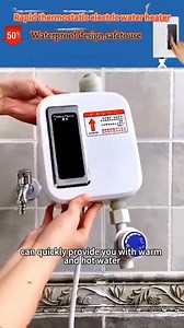 7.9K views · 30 reactions |  Enjoy hot showers anytime, anywhere!...