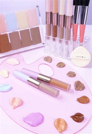 ✨ NEW ARRIVAL: JUDYDOLL Liquid Highlighter & Contour Duo ✨ Introducing the latest addition to your beauty collection – the JUDYDOLL Liquid Highlighter & Contour Duo in 4 new shades! 🌟 Perfectly crafted for effortless, natural radiance and sculpted contours. These lightweight, blendable formulas allow you to easily achieve a glowing highlight and flawless contour with a smooth, seamless finish. Whether you’re looking for a soft, everyday glow or a more defined look, these duos adapt to your need