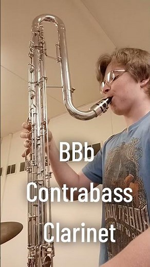 CONTRABASS CLARINET #clarinet #contrabassclarinet #bassclarinet #music