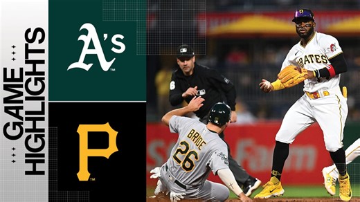 A's vs. Pirates Highlights