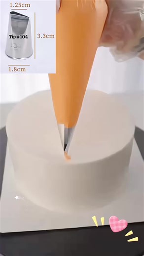 Ruffle Piping Tutorial Using 104 Tip for Easy Baking