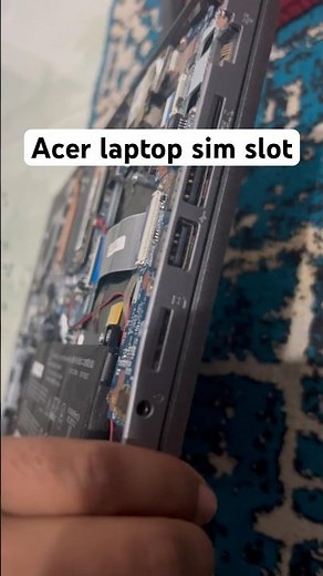 Acer laptop sim slot | how to insert sim in laptop #acergaming #pcstore #acer #delllaptop #sim #lap