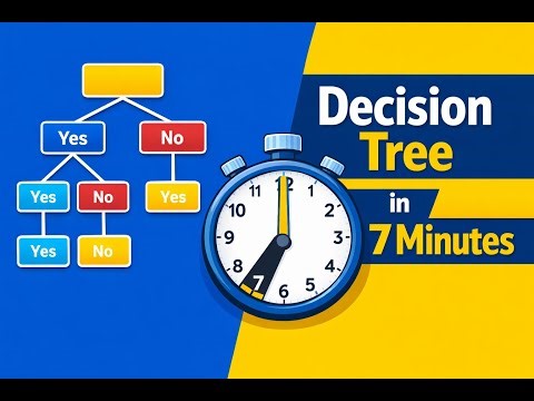 Decision Tree Explained in 7 Minutes | Machine Learning Basics for Beginners