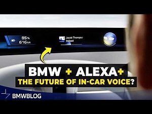 Exclusive First Look: BMW Alexa+ In-Car Demo (Hands-On)