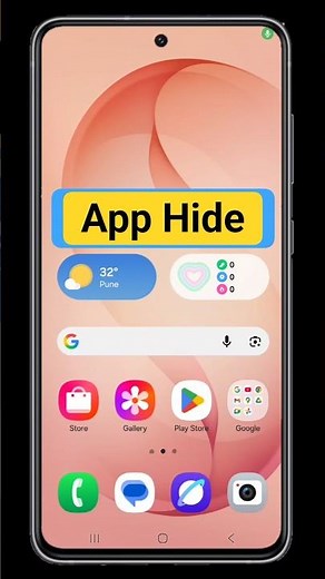 how to hide apps on samsung galaxy s26 ultra | app hide setting samsung s26 ultra #apphide #android