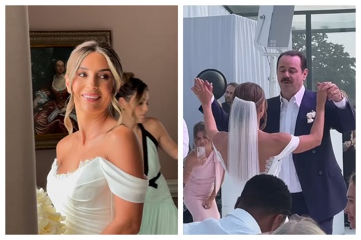 Dani Dyer shares emotional first dance with proud dad Danny