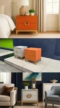 Capri Glam Night Chest #nightstand #bedsidetable #contemporaryfurniture #furnitureinspo #sidetable