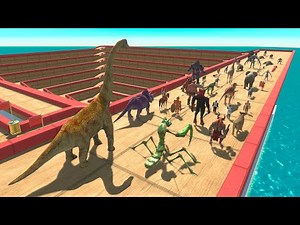 All Units Up & Down Spiral Race - Animal Revolt Battle Simulator