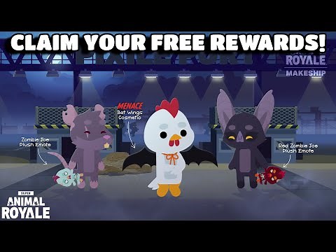 HOW TO GET SOME FREE NEW REWARDS IN SUPER ANIMAL ROYALE!
