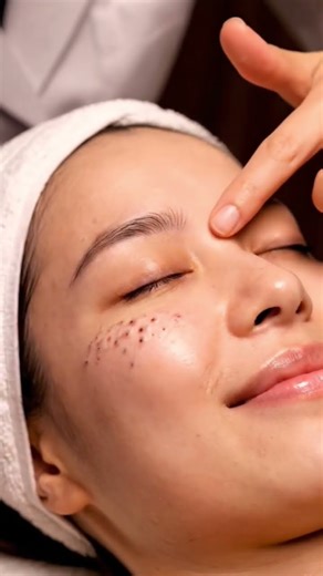 Triggers Only! ASMR Open Pore Suction on UPPER CHEEKBONE | Pure Sebum Plugs #satisfying #skincare