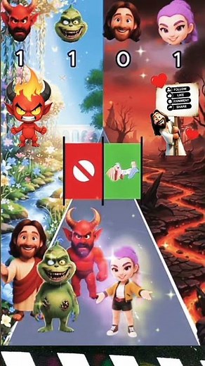 Heaven vs Hell: Who Will Win the Final Battle? 😈✨