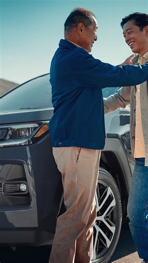 Saatchi & Saatchi on Instagram: "Happy Super Bowl week to all who celebrate 🏈 “Superhero Belt” for Toyota tells a touching generational story between a grandfather and grandson that begins with a formative memory in his first generation RAV4 and comes full circle 30 years later in the 2026 RAV4."