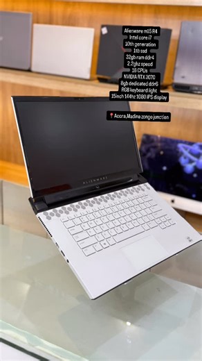 starget_computers on Instagram: "Alienware m15 R4 Intel core i7 10th generation 1tb ssd 32gb ram ddr4 2.2ghz speed 16 CPUs NVIDIA RTX 3070 8gb dedicated ddr6 RGB keyboard light 15inch 144hz 1080 IPS display # 13,800Ghc Accra, Madina, zongo junction 0209596721"