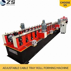 [Hot Item] Cost-Effective PLC Adjustable Cable Tray Roll Forming Equipment