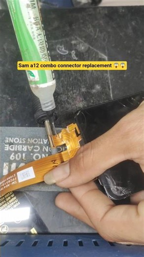 sam a12 connector replacement 😱😱😱📱😱‪@PriyaMobIlebantva‬ #cellphonerepair #iphone