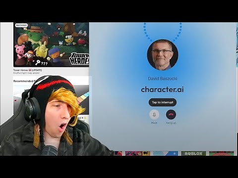 KreekCraft talks to AI David Baszucki..