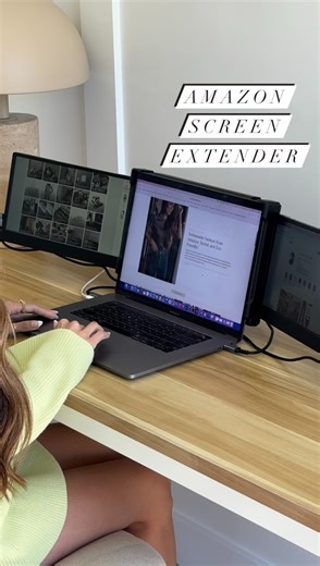 258K views · 10K reactions | Tap "Shop Now" before items sell out!❤️ Viral laptop screen extender!!! Follow me @interiordesignerella for more daily finds!! Tag some friends who might appreciate something in this post! I appreciate you!!! Have a wonderful day wonderful people!!! Xo!!! | Jen Adams | Facebook