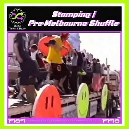 SHUFFLE TIMELINE | Stomping / Pre-Melbourne Shuffle | 1