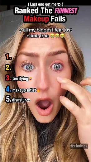 Ranked The funniest Makeup Fails