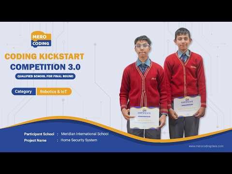 Mero Coding Class | Coding Kickstart 3.0 | Meridian International School