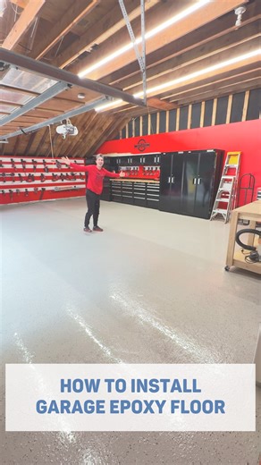 82K views · 797 reactions | How to install your garage epoxy floor...