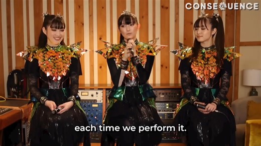 Consequence Interview Q8: "What is one thing that reminds you why you love to do this?" #BABYMETAL #sumetal #moametal #MOMOMETAL #interview #heavymetal | BABYMETAL Philippines