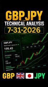 GBPJPY Forecast and Technical Analysis for July 31, 2026